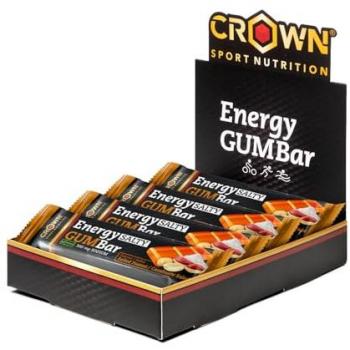 Gominolas Energéticas Veganas Crown Sport Nutrition con Cafeína Sabor Cacahuete Salado (Caja de 12 unidades)