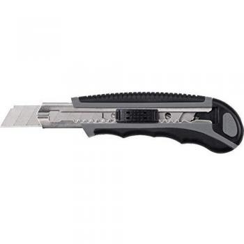 Cutter KWB 18 mm con función de autoload y 6 cuchillas de acero inoxidable