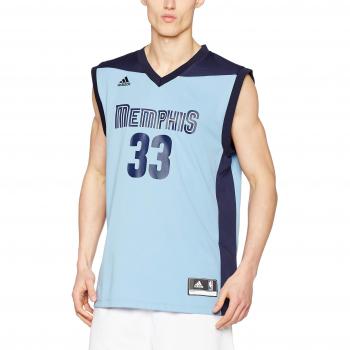 adidas Int Replica Jrsy - Camiseta para hombre, color azul, talla M