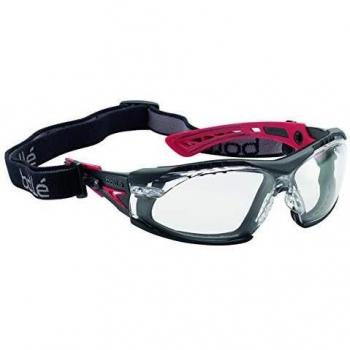 Lunettes masque de protection Rush plus verres incolores sport industrie