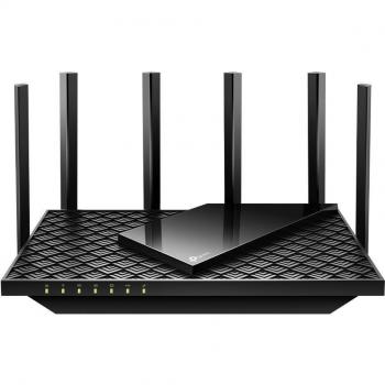 Router inalámbrico TP-Link Archer AX72 Pro de doble banda Gigabit Ethernet (2,4 GHz / 5 GHz) en color negro