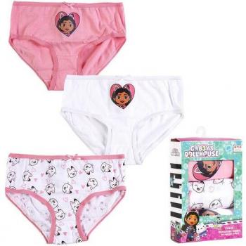 Pack Braguitas Single Jersey 3 Piezas Gabby´s Dollhouse Multicolor - Cerdá Talla 2/3