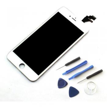 Smartex Pantalla Blanco Compatible con iPhone 6PLUS / Pantalla LCD con Retina táctil + Kit de Herramienta de desmontaje