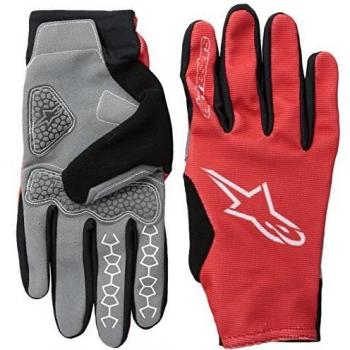 Alpinestars hombres de Aero 2 guantes, hombre, color rojo / blanco, tamaño extra-large