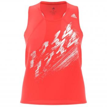 Camiseta Sin Mangas para Mujer adidas Speed Naranja