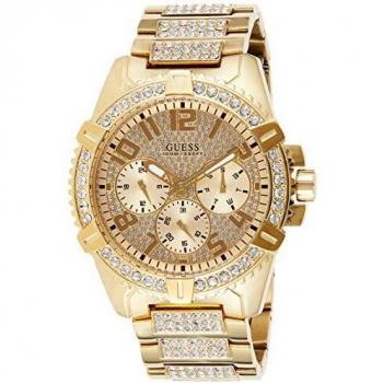 Chrono Gold-Tone Men's Wristwatch by Guess and Cluse Aravis