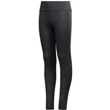 adidas Yg BB Tight Mallas, Niñas, grisei/Negro, 152