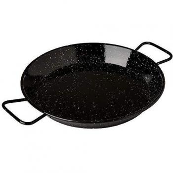 Garcima Paella Pata Negra INDUCCION ESMALTADA 30CM Paelleras, Multicolor