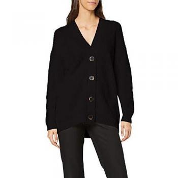 SELECTED FEMME 16073139 Chaqueta Punto, Negro
