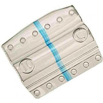 Transparent Plastic Coin Blister for 10 Cent - Holds 40 Coins, Pack of 100