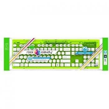 PDP - Teclado Rock Candy Wireless, Color Verde Lima