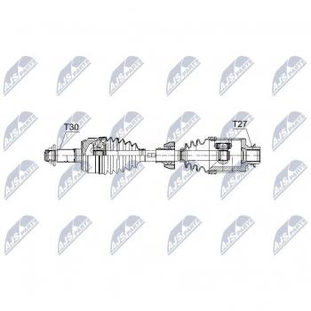 Árbol de transmisión NTY NPW-HD-058 con alta resistencia y durabilidad