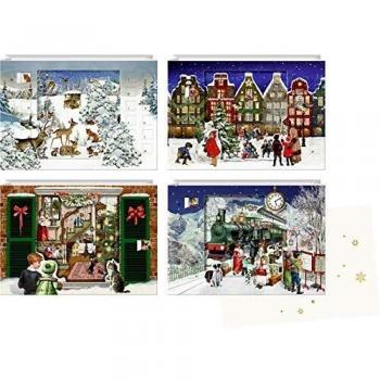 Coppenrath Mini calendario de adviento - Navidad mágica - 1 pieza, Diseño surtido