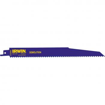 Irwin hoja de sierra recíproca 225mm 6 dientes por pulgada para trabajos de demolición (paquete de 5)