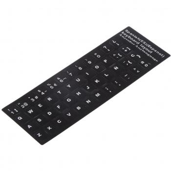 Protectora Cubierta para 10 - 17 Pulagdas Portátil Laptop Notebook Tableta Teclado Alfabeto Español