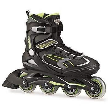 Rollerblade Patines Advantage Pro, Adultos Unisex, Negro/Verde, M