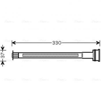 Filtro deshidratante y secador para aire acondicionado AVA COOLING CND225