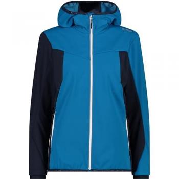 CMP Women's Functional Jacket with Fixed Hood - Blue - Size 46