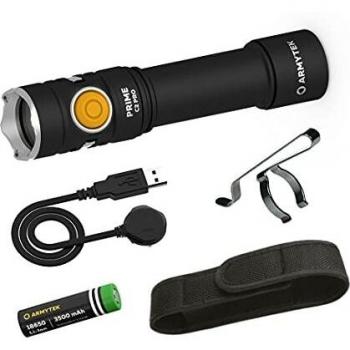 Linterna Armytek Prime C2 Pro 2400 Lúmenes USB Magnética XHP50.2 Blanca