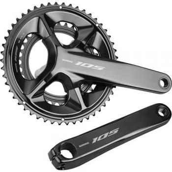 Bielas Shimano FC-RS520 Crankset 2 x 12-Speed 50-34Z Negro 170 Ciclismo Unisex-Adulto