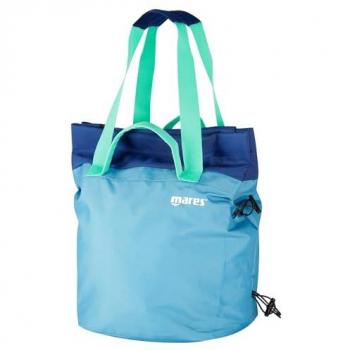 Bolsa de Equipamiento Mares Aquazone Seaside Playa 45x35 cm Turquesa Tejido Reciclado R-PET