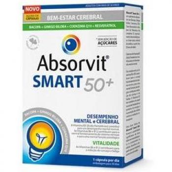 Absorvit Smart 50+ Multivitamin Capsules - 30 Count