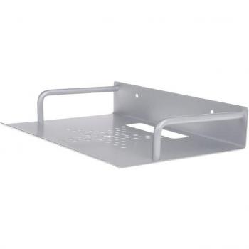 Soporte de Pared para Almacenamiento de TV y Router, Estante de Aluminio para Mini PC y Reproductor de DVD, Diseño de Una Sola Capa
