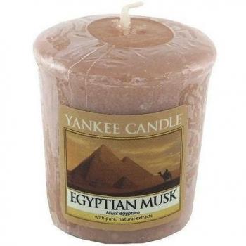 Yankee Candle 1344795E - 49 g Almizcle egipcio  Vela Votiva color Orange