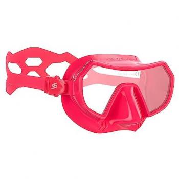 Salvimar Máscara de Buceo Unisex Junior Endless con diseño ergonómico, lentes panorámicos de vidrio templado, correa ajustable, sellado de silicona y campo visual amplio
