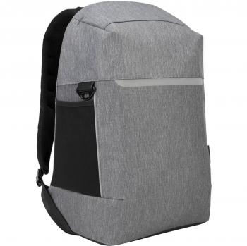 Targus CityLite Security Backpack Designed for Business Professional Use, Commute or University fits up to 15.6-Inch Laptop, Grey
