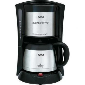 Ufesa CG7236 Avantis Termo - Cafetera de Goteo con Jarra termo para conservar aroma y temperatura, Visor nivel agua, Desconexión Automática