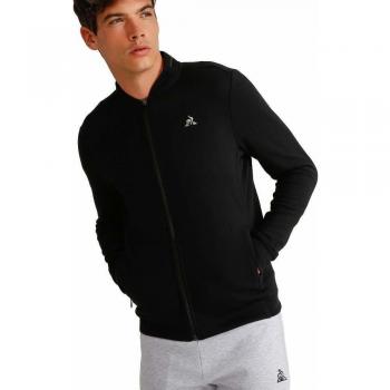 Le Coq Sportif Tech FZ Sweat N°2 M Black Sudadera, Hombre