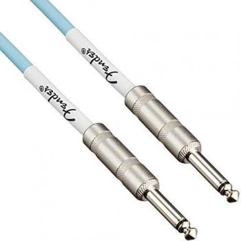 Fender 099-0510-003 Cable de instrumento serie original - 10 pies - STR/STR - Daphne Blue