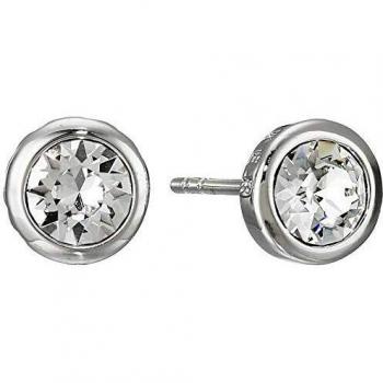 TENTH PLANET. TBJ1084-01-02 - Pendientes de metal con cristal