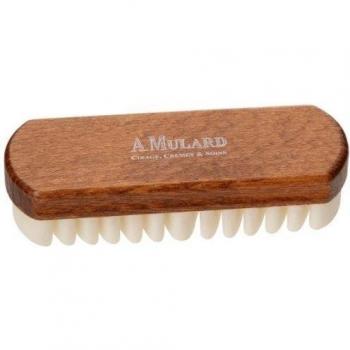 A. Mulard Brosse Crêpe - Cepillo para los Zapatos Unisex, Color véritable hêtre, Talla única
