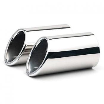 Top-Longer Stainless Steel Exhaust Tailpipe Muffler Tip Trim for