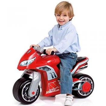 MOLTO | Moto Correpasillos Cross Premium Roja | Moto Corre Pasillos para Todo Tipo de Terrenos | Juguetes Infantiles Seguros y Resistentes | Fomenta el Sano Desarrollo de Niños y Niñas | + 18 Meses