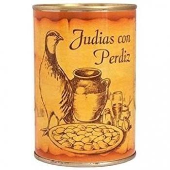 Judias con Perdiz 0,425 Kg. N.