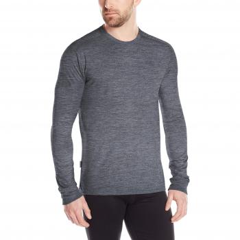 Icebreaker Sphere LS Crewe Camiseta, Midnight Navy HTHR, Large