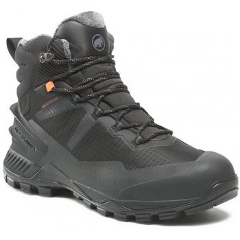 Botas de montaña para hombre Mammut Blackfin III Mid DT, impermeables y transpirables, color negro