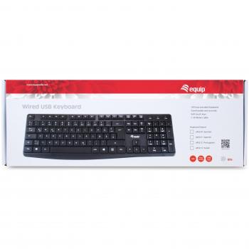 Teclado USB Equip Life Portugués 245212