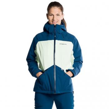 Chaqueta Bodo Termic VD Azul/Verde de Trangoworld, chaqueta térmica, color azul y verde, diseño ligero y compacto, fabricada con materiales aislantes y transpirables, ideal para actividades al aire libre en climas