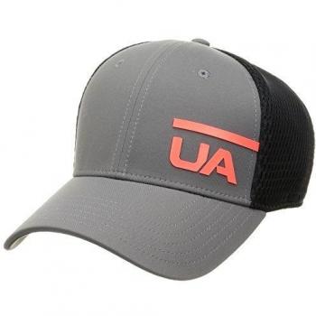 Under Armour Train Spacer Mesh Gorra, Hombre, Gris, M/L