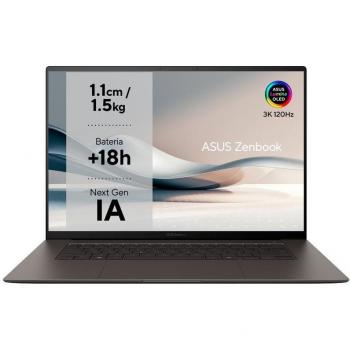 Laptop Asus Zenbook S 16 AMD Ryzen 9, 32 GB RAM, 1 TB SSD, Qwerty Español
