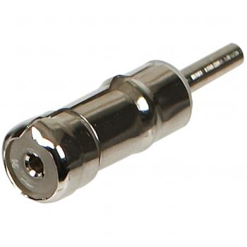 Adaptador de cable ISO Radio DIN de acero inoxidable WRC 007564, macho/femenino, en blister