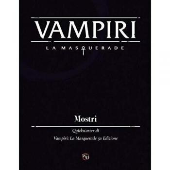 AItalia VAMPIRI LA Masquerade: Monstri QUICKSTARTER Juego de rol