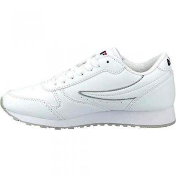 Chic White Lace-Up Sneakers with Contrast Detailing - EU37/US7