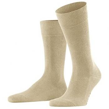 Falke Family SO Men's Cotton Blend Socks - Sand, Size 43-46