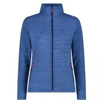 CMP Women's Technical Sweatshirt Jacket, Regular Fit, Light Blue, Size 38