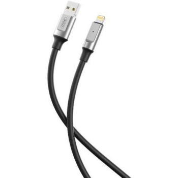 XO Cable NB251 Carga Rapida USB - Lightning - 6A - 1m - Color Negro